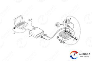 Адаптер-кабель к EDiTH Expert для диагностики блоков управления AIRTRONIC