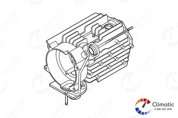 Корпус отопителя D1L