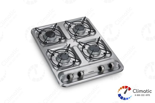 Варочная панель газовая Dometic HB 4500, 4 конф., 4х1600Вт, 467г/ч, 30мбар