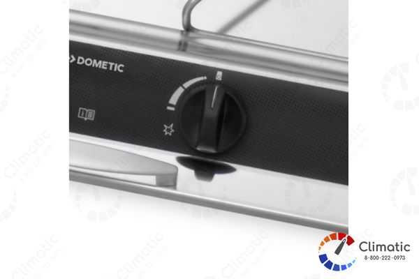 Dometic ORIGO A200, 2 конф., вр.раб. до 4.5 ч, 10мин кип. 1л воды, мощн. 2000Вт/конф., емк. топл. 1.2л,  спирт