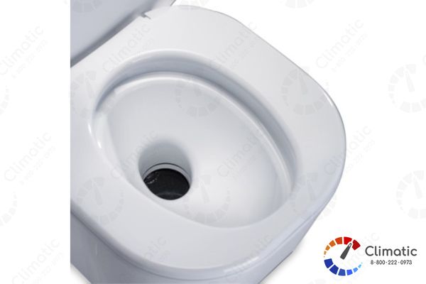 Туалет касс. с емкостью DOMETIC SaneoComfort CW Toilet, цвет -белый, сид.пластик, для отх.16л,вода 7л