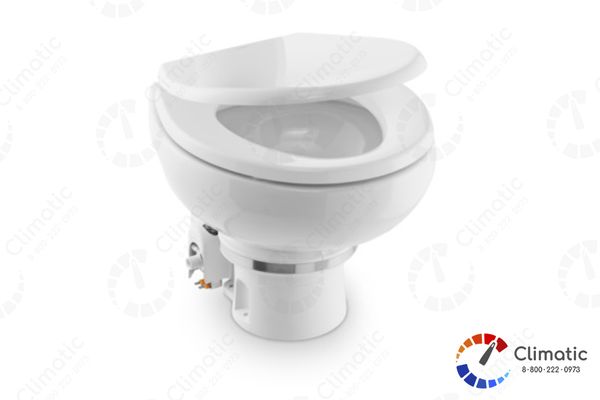 Туалет электр. станд. DOMETIC/SeaLand MasterFlush 7120, цв. бел.,   20А, без насоса, питание 12В